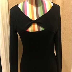 Black Key Hole Sweater